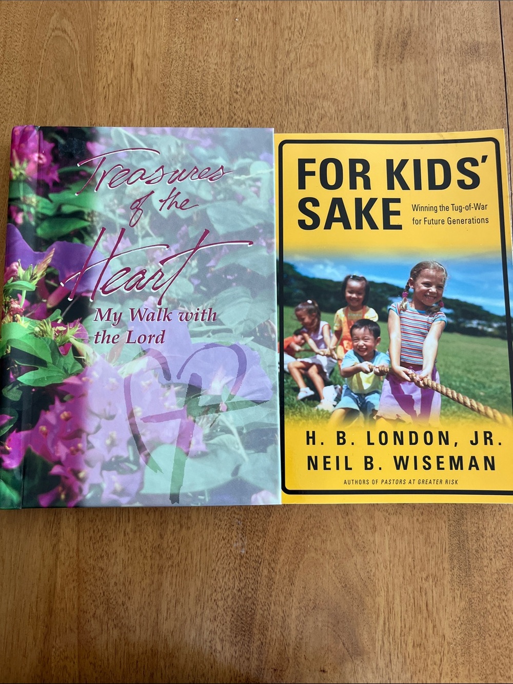 “For Kids’ Sake” & “Treasures of the Heart” books